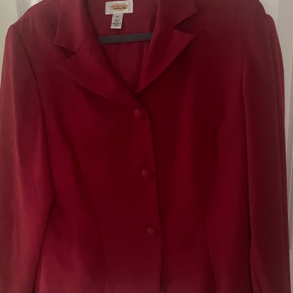 Talbots NWOT $22 Drastically reduced clearing out! Vibrant Red Women's Blazer - Picture 1 of 16
